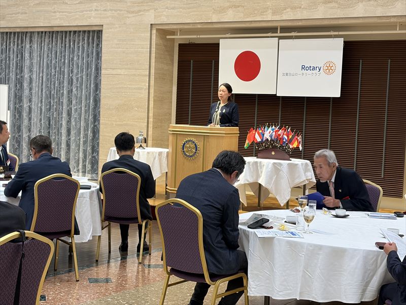 第1385回例会「ゲスト卓話」